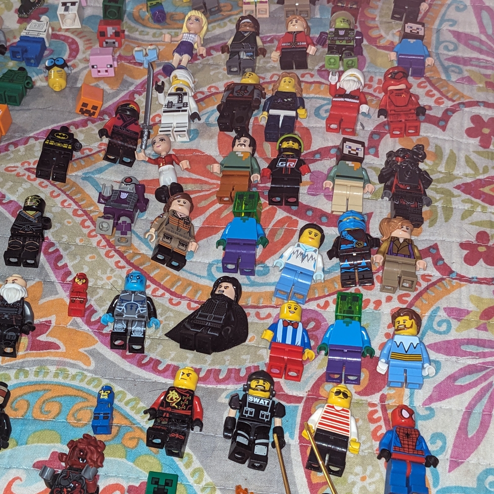 Lego Multicolor Action Figures Collection
